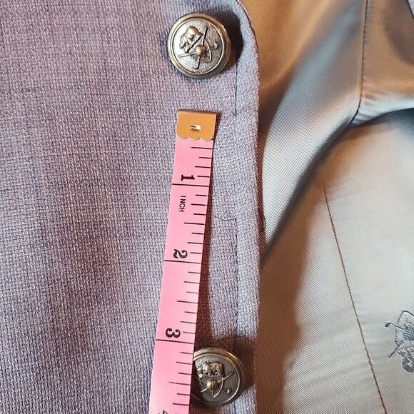Hart Schaffer Marx Jack Nicklaus Suit Golf Sports Coat 42R Dress Pants 36R Blue - Picture 15 of 16